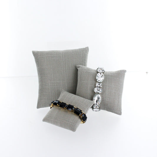 Display Pillow — 5 x 5" — Grey Linen