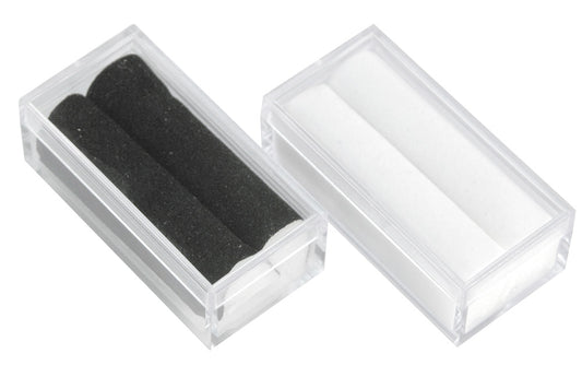 Rectangular Gem Boxes — White Foam