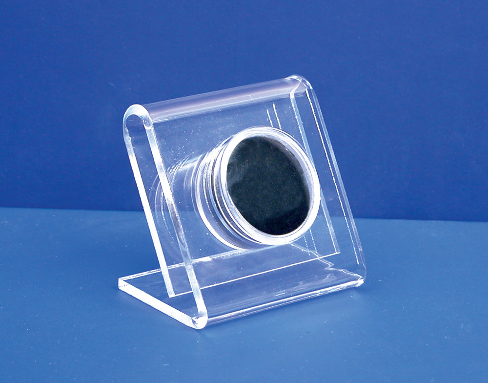 Gem Box Displays — Single Gem Box — 2 1/4 x 1 1/2 x 2 1/8" H (57 x 38 x 54mm) — Black Foam
