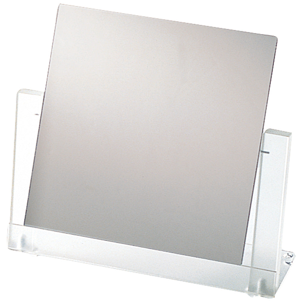 Square Glass Mirror — Frosted Acrylic Frame