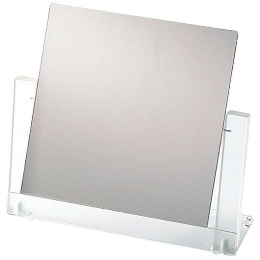 Square Glass Mirror — Frosted Acrylic Frame