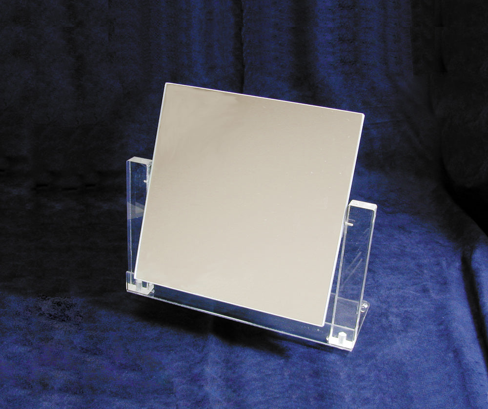 Square Glass Mirror — Clear Acrylic Frame