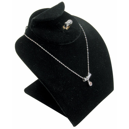Combination Neckforms — 5" H — Black Velvet