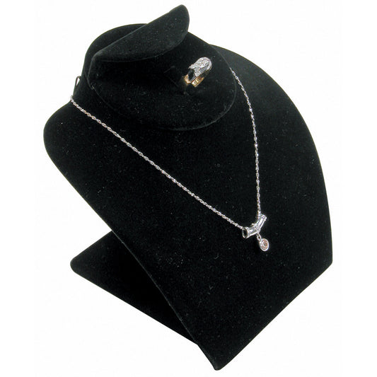 Combination Neckforms — 10" H — Black Velvet