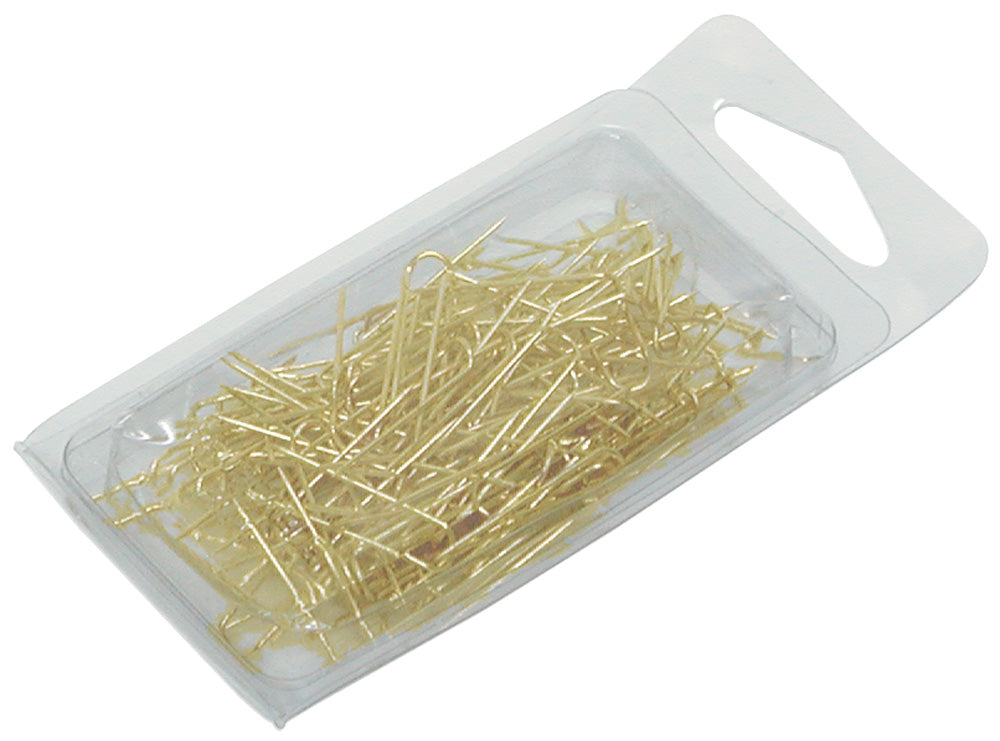Jewelry Display U Pins — 100 Pc/Pack — Goldtone