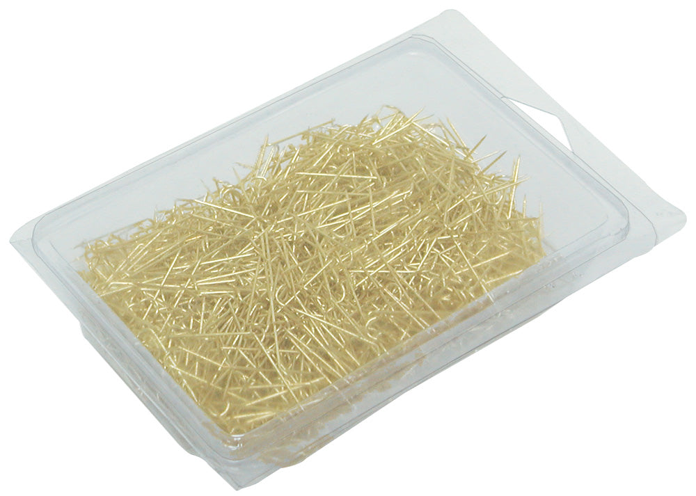 Jewelry Display U Pins — 1000 Pc/Pack — Goldtone