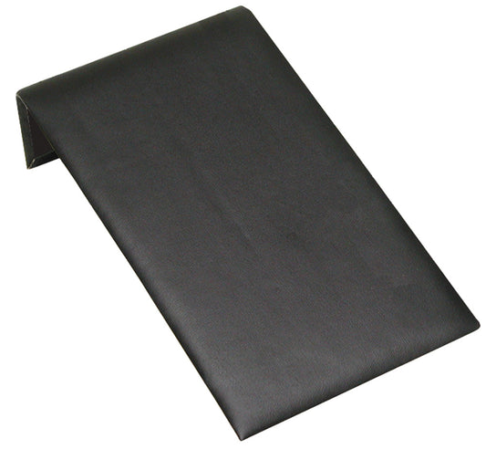 Bracelet Ramp — 4 3/4 x 8 x 2" H — Black Faux Leather