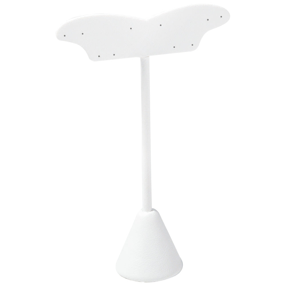 Earring Stand w/ Tip Resistant Base — Butterfly — 5 1/2" H — Black Velvet