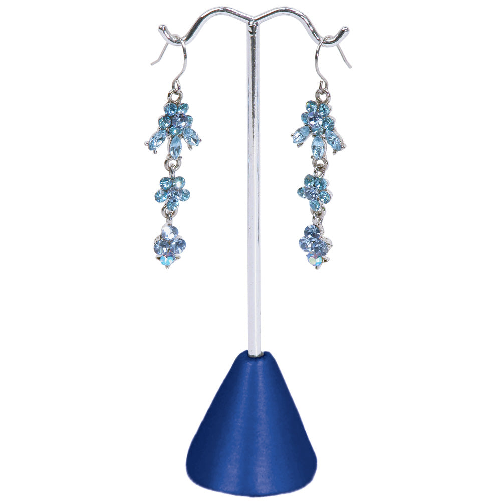 Earring Hook Stand — Steel Blue