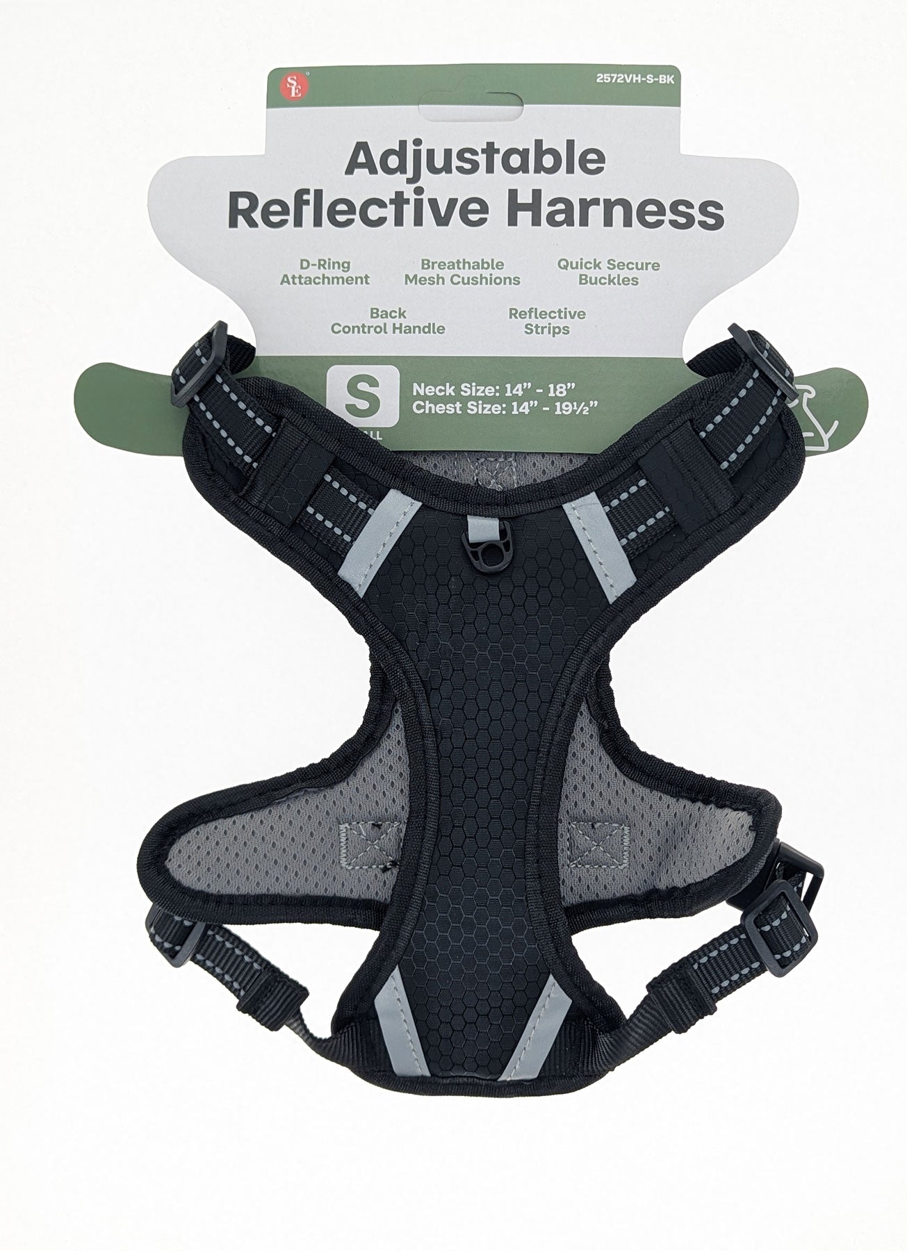 Reflective Vest, Outdoor, Emergency Harness: with Breathable Mesh Cushion