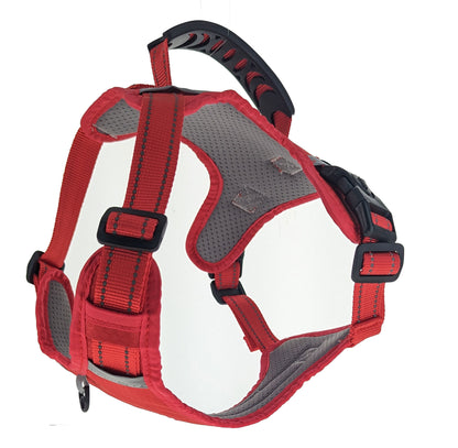 Reflective Vest, Outdoor, Emergency Harness: with Breathable Mesh Cushion