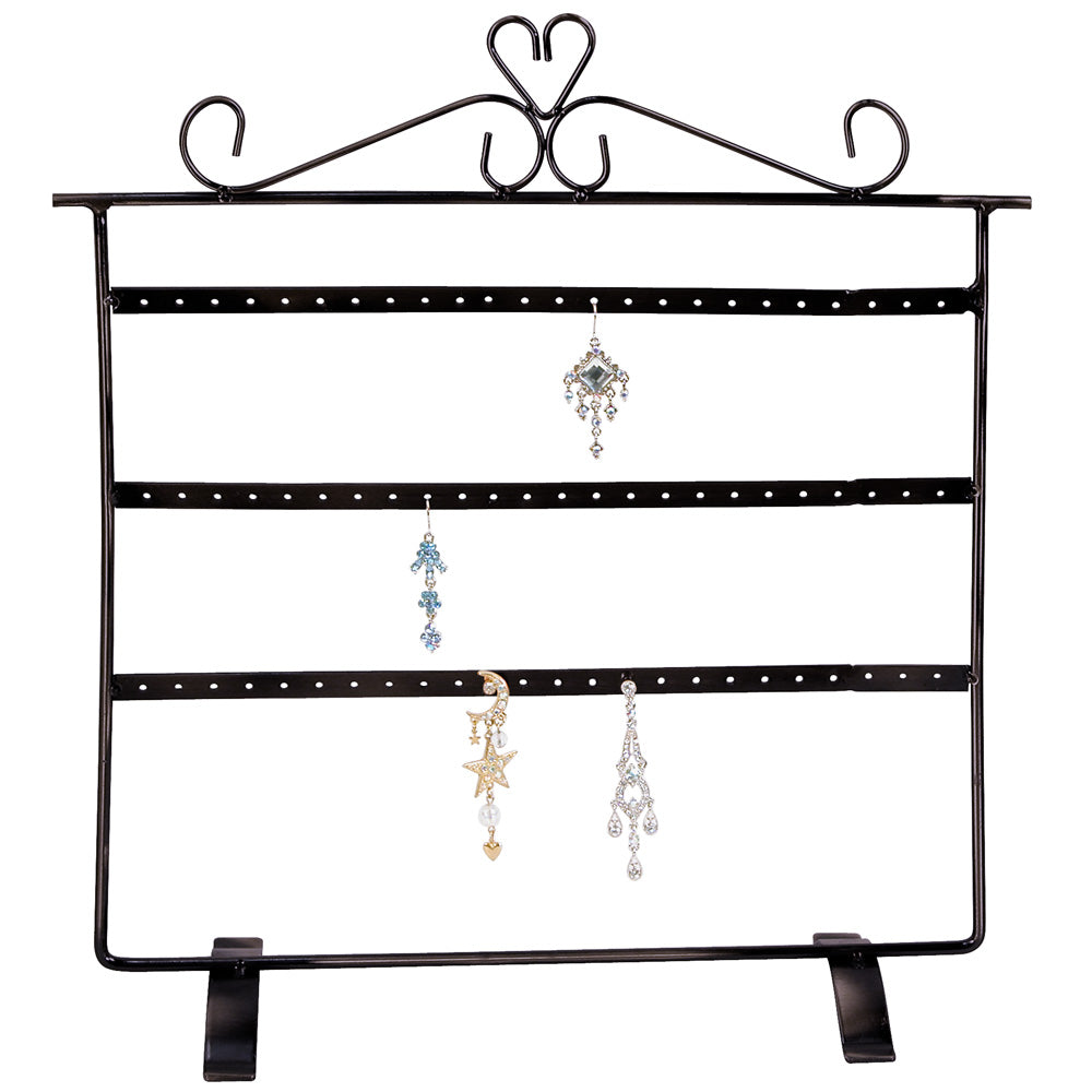 Metal Rack Displays — Easel Frame, 36 Pr — 13 7/8 x 14 3/4" H — Black