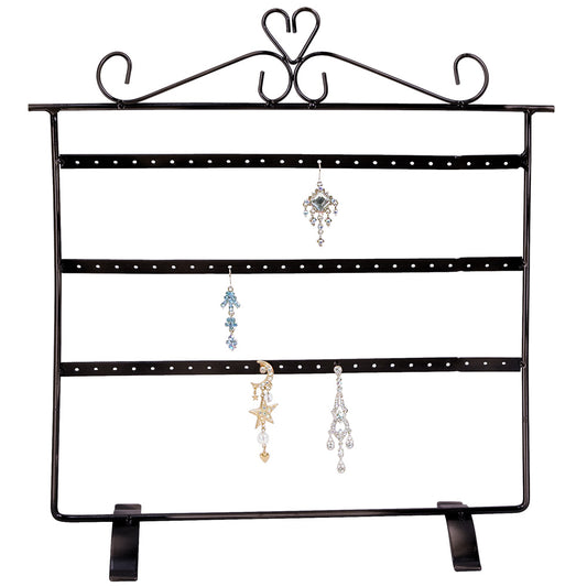 Metal Rack Displays — Easel Frame, 36 Pr — 13 7/8 x 14 3/4" H — Black