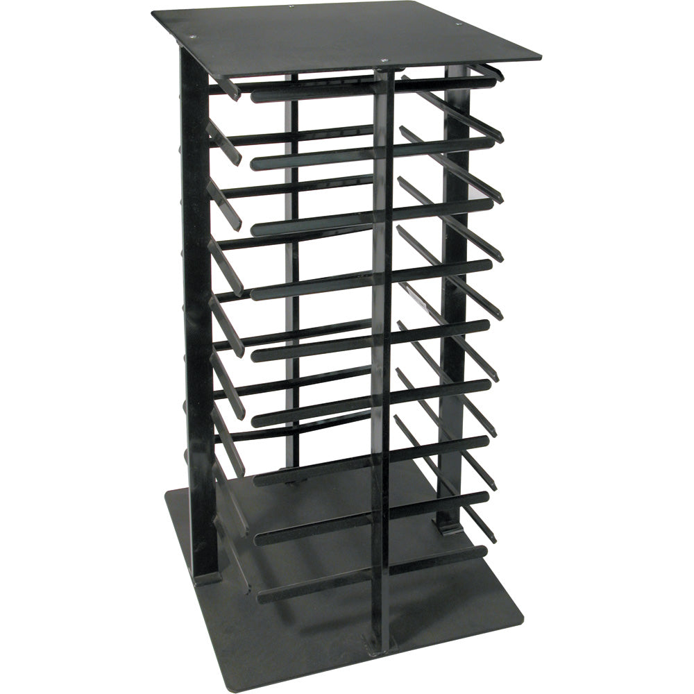 4-Sided Rotating Stand — Black Bar