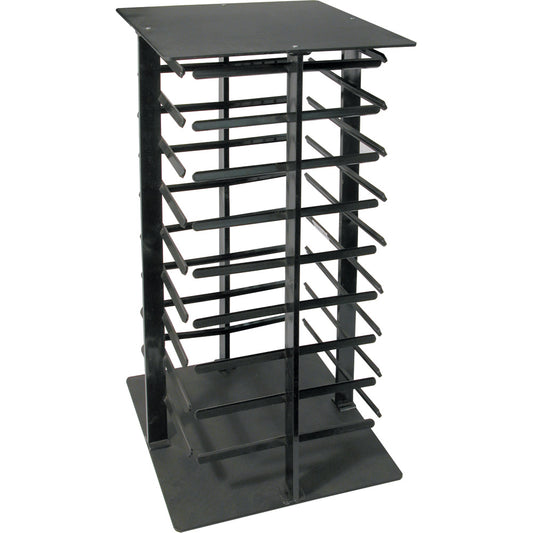 4-Sided Rotating Stand — Black Bar