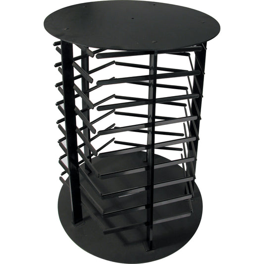 5-Sided Rotating Stand — Black Bar
