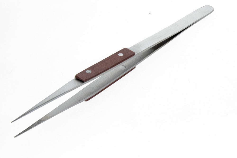 Fiber Grip Cross Action Tweezer