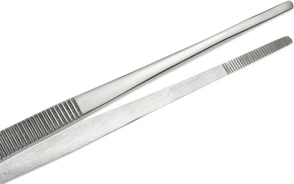 Serrated Tip Tweezer - Stainless Steel