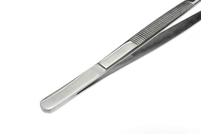 Serrated Tip Tweezer - Stainless Steel