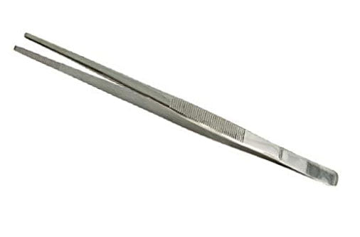 Serrated Tip Tweezer - Stainless Steel