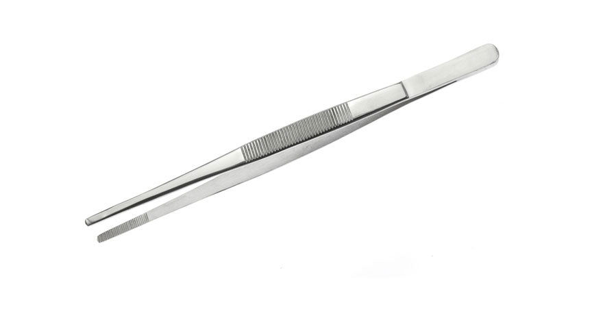 Serrated Tip Tweezer - Stainless Steel