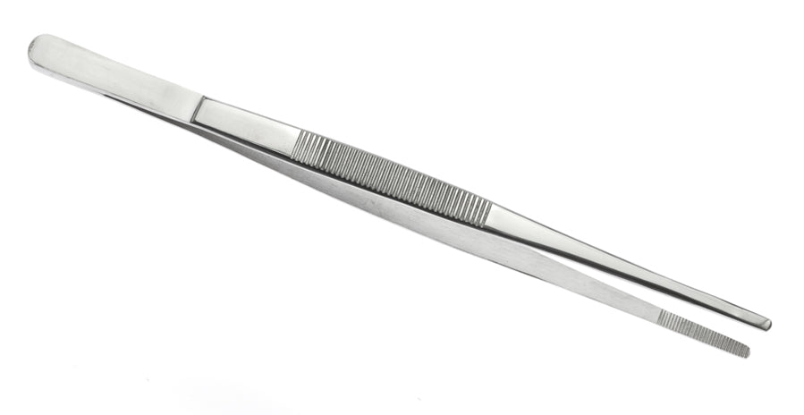 Serrated Tip Tweezer - Stainless Steel