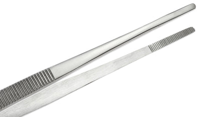 Serrated Tip Tweezer - Stainless Steel