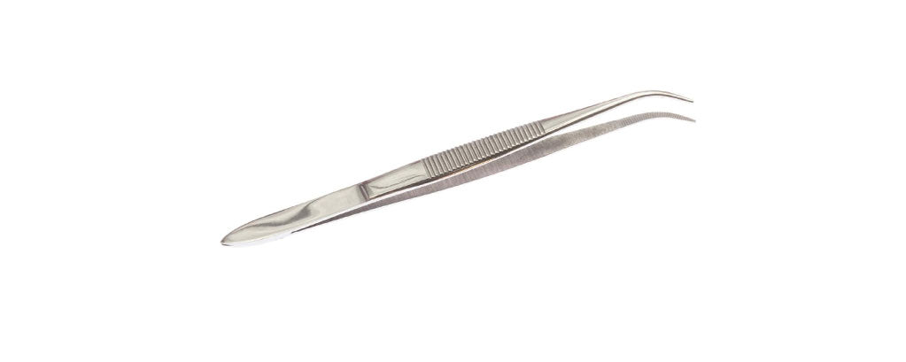 Stainless Steel Straight Splinter Tweezer