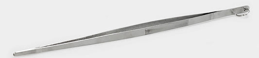 Pinza de acero inoxidable con anilla partida incorporada