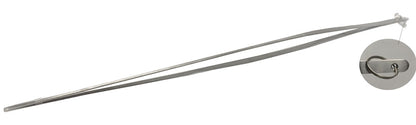 Stainless Steel Tweezer With Split Ring Attached