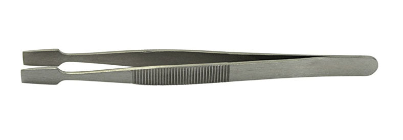 4-3/4" Stainless Steel Stamp Holding Tweezer, Made in India