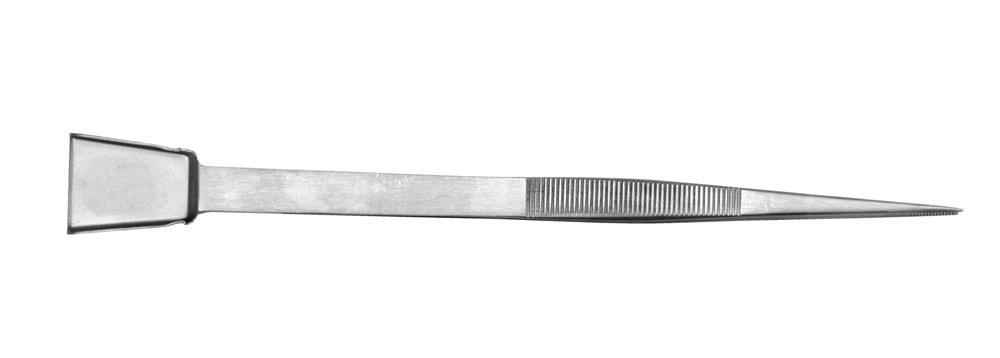 7" Serrated Tip Stainless Steel Tweezer With Tray- India
Tweezer With Tray