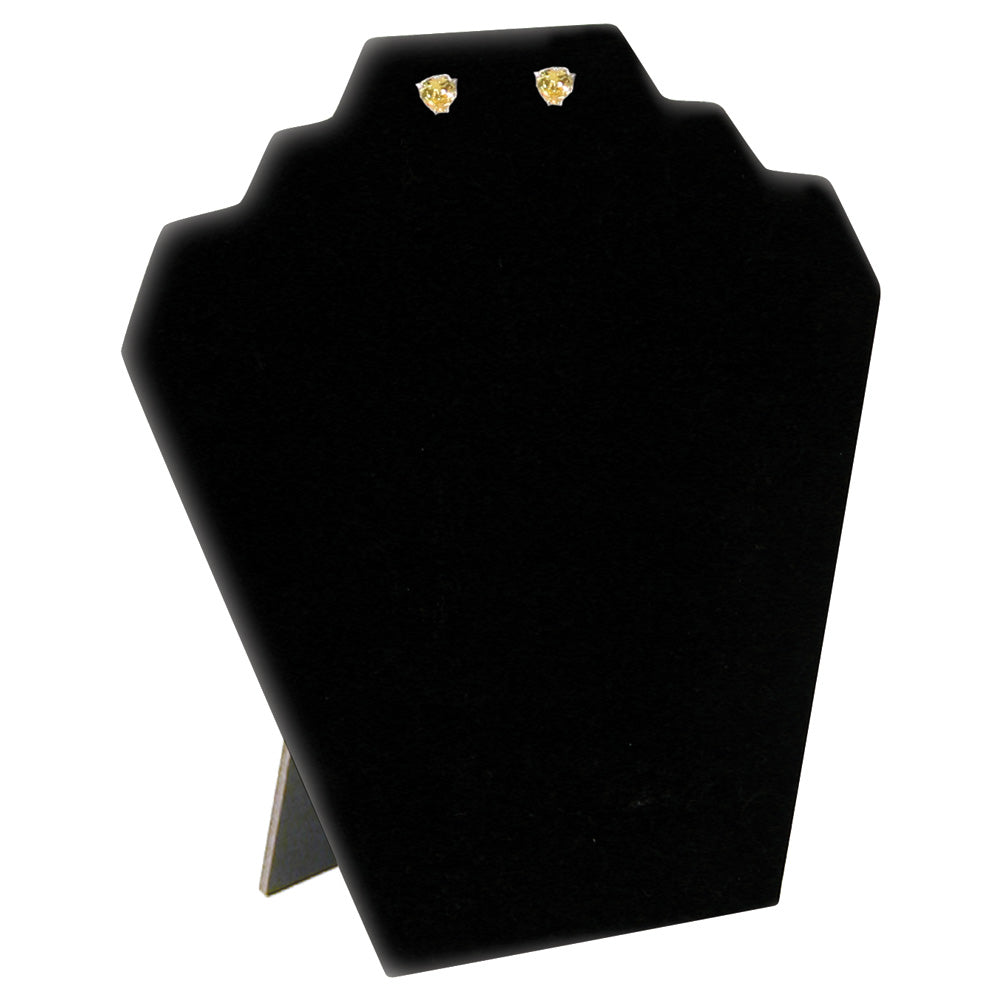 Black Flocked Easel Stand — 8 1/8 x 8 7/8" H — Black Flocked
