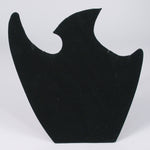 Necklace Display with Easel — 9 3/8 x 9 1/2" H — Black Velvet