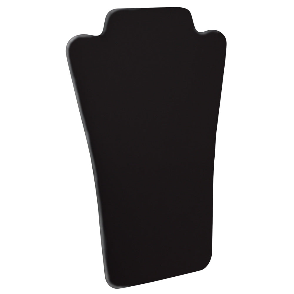 Necklace Display with Easel — 7 5/8 x 12 1/2" H — Black Velvet