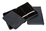 Vinyl Jewelry Rolls — Watch/Bracelet — 14 Sections — Black
