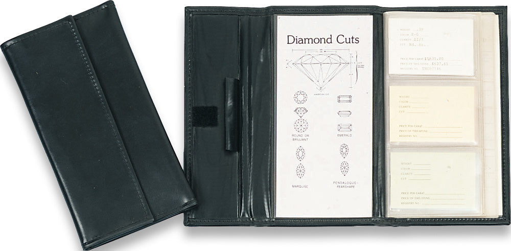 Gem File Card Organizers — Fits 24 Gem File Cards — 9 1/4 x 5" H (235 x 127mm) — Black