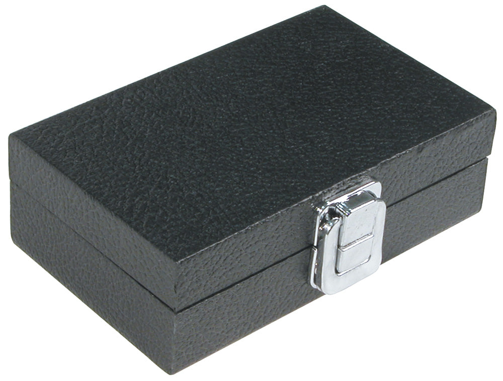 Metal Clasps Lid Cases — C. 8 1/4 x 7 1/4 x 2" — Solid Top