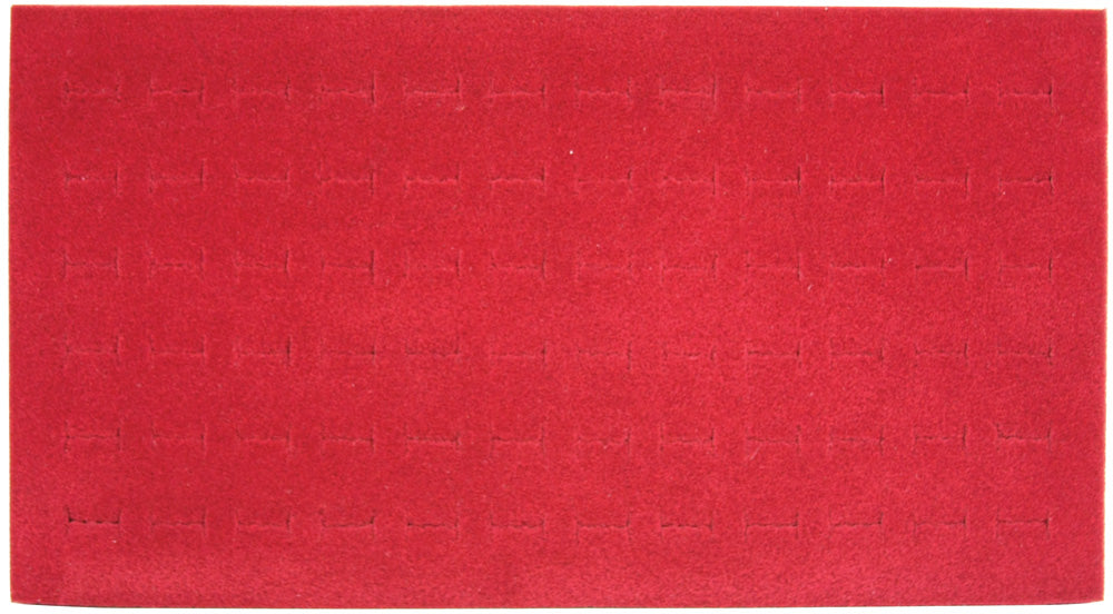 Economy Ring Foams — 72-Ring Slots — 14 1/8 x 7 5/8" (360 x 195mm) — Oriental Red