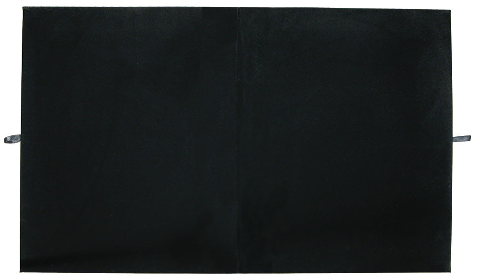 Extra Large Black Velvet Pads — 23 1/8 x 19 1/4" (59 x 49cm) — compatible with the AL813, 813-1 and 814 cases — Black Velvet
