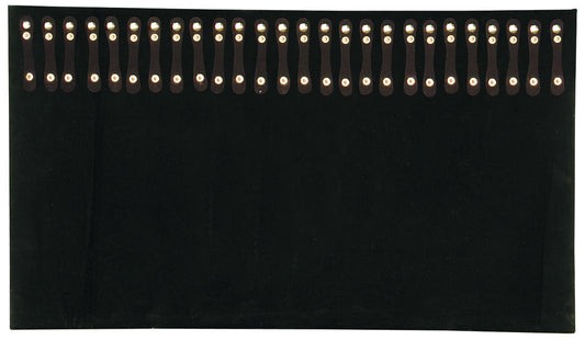 Large Display Pads — 29 1/2 x 16 3/4" — 26 snaps (fits the 815-1 or 816 case) — Black Velvet