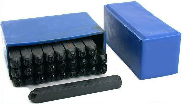 27Pc - Letter Punch Set, Box Color May Vary **