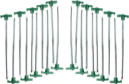 Tent Peg 10.5" with Green Plastic Stopper