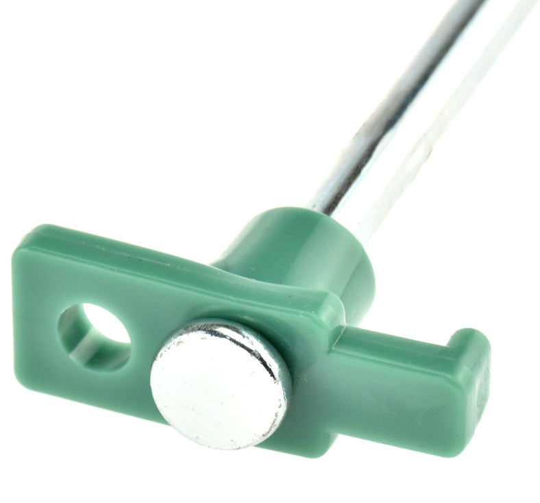 Tent Peg 10.5" with Green Plastic Stopper