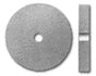 Rubberized Abrasives Points - Pack of 5 — Wheel / Square Edge - 7/8 x 1/8 x 1/16 / Coarse (Green)