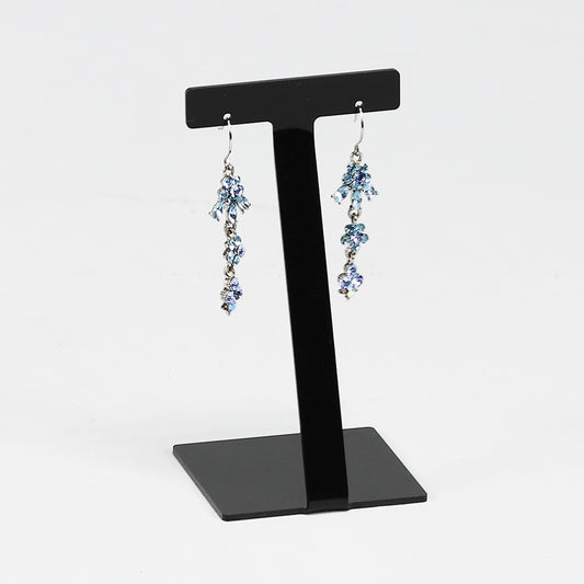 Acrylic Earring Stand — 2 1/2 x 4 1/4" H — Black