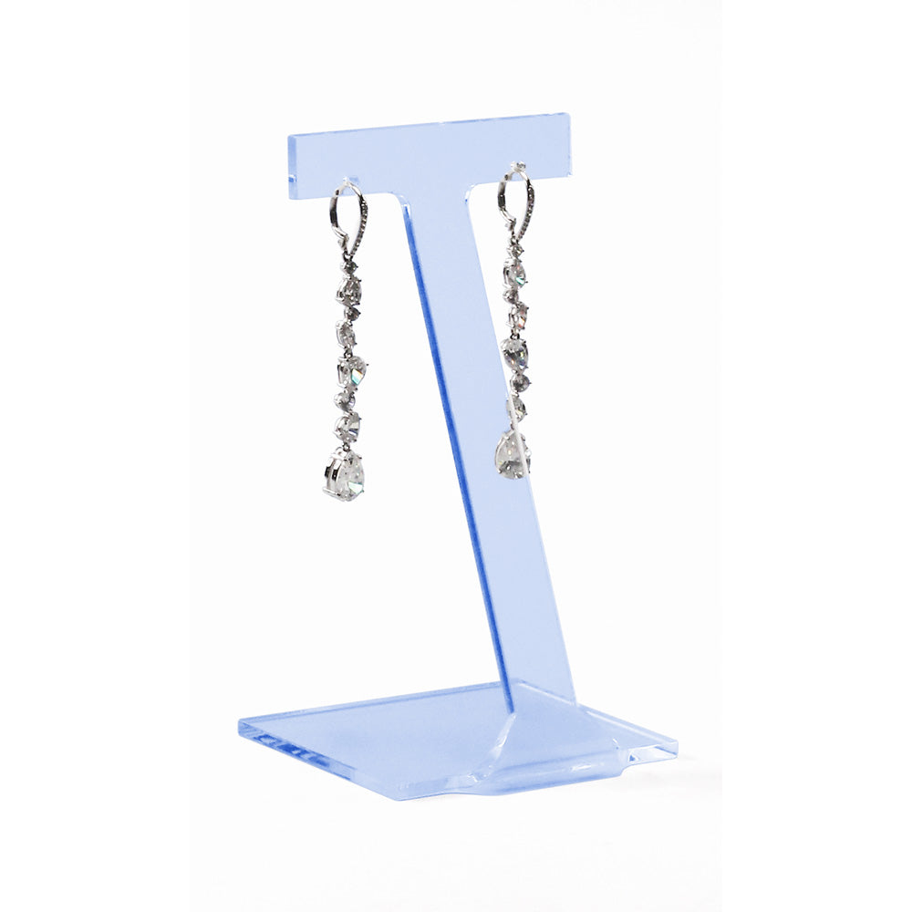 Acrylic Earring Stand — 2 1/2 x 4 1/4" H (63 x 114mm) — Clear