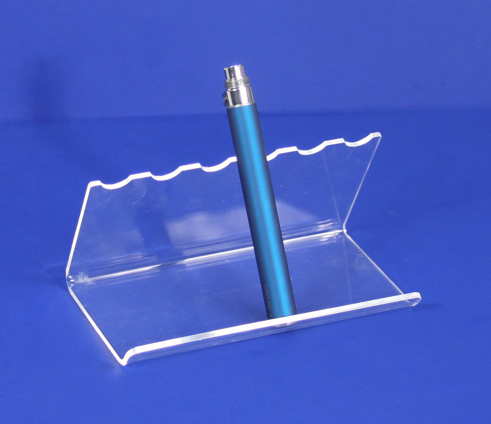 Multi-Purpose Acrylic Stand — Pen & Accessory Stand — 5 7/8 x 3 x 2 7/8" H (150 x 76 x 73mm) — Clear