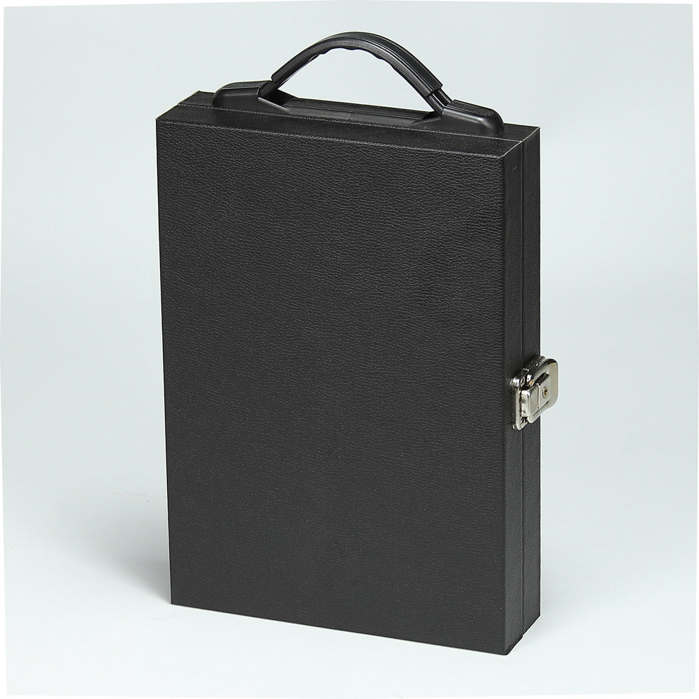 Econo Jewelry Case — Black Leatherette