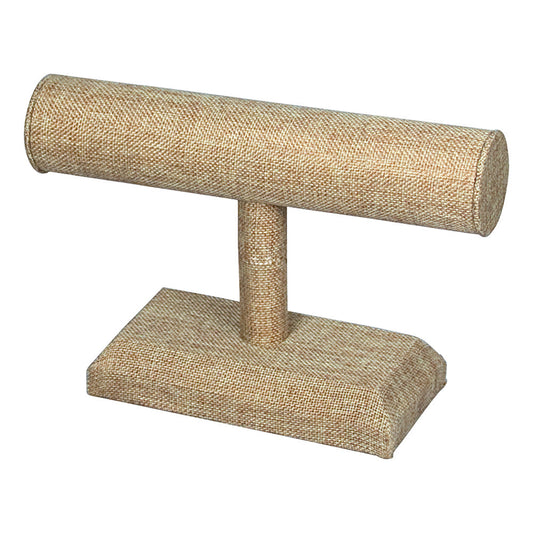 Round Shape Single T-Bar — C — 12 x 12" H (305 x 305mm) — Burlap